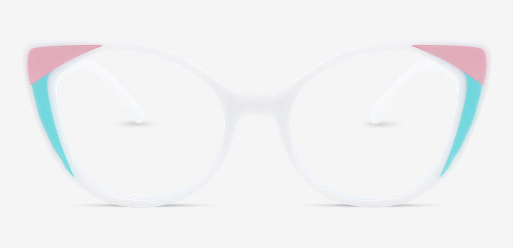 Moulton Gafas Cat Eye Blancas
