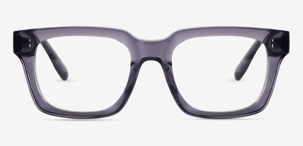Adam Gray Square Glasses