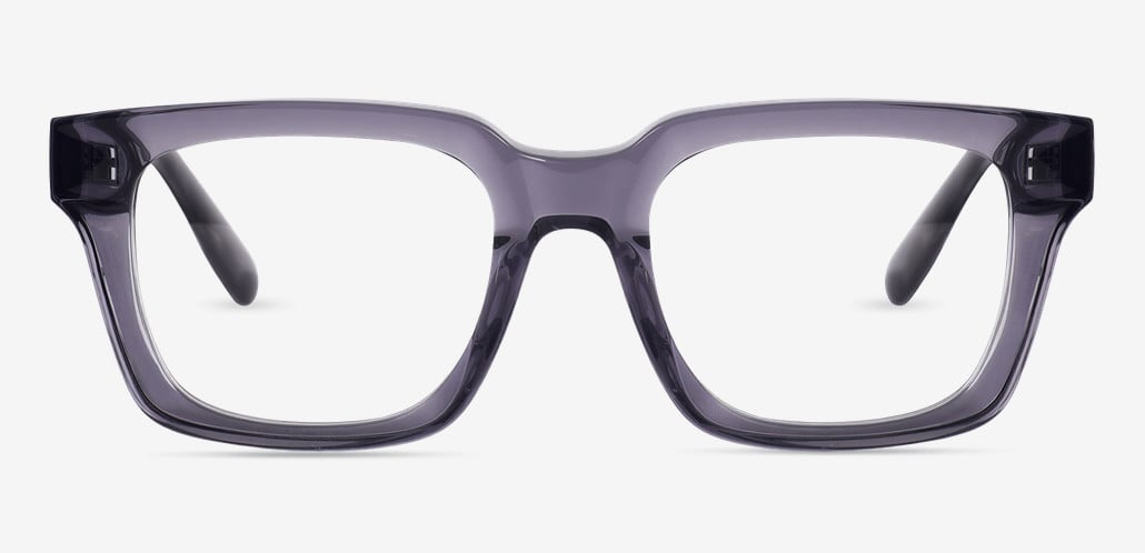 Adam Gray Square Glasses
