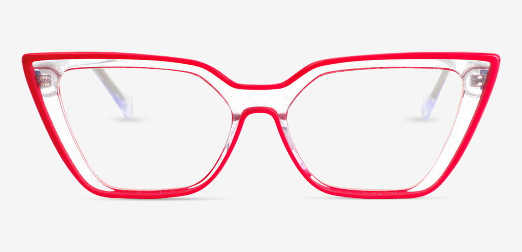 Dinah Gafas Cat Eye Rojas