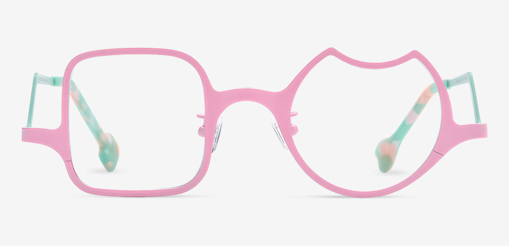 Randy Gafas Cuadradas Rosas