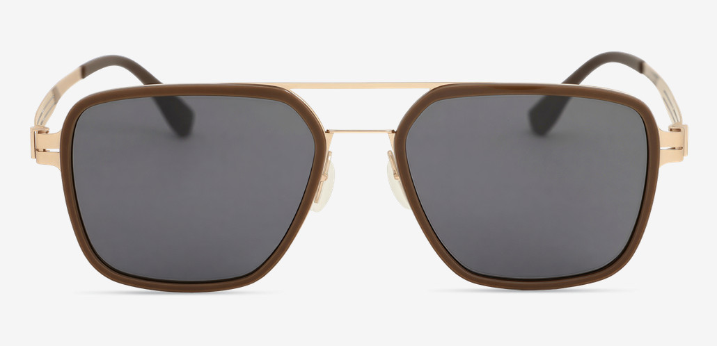 Dylan Occhiali da sole Aviator Marroni