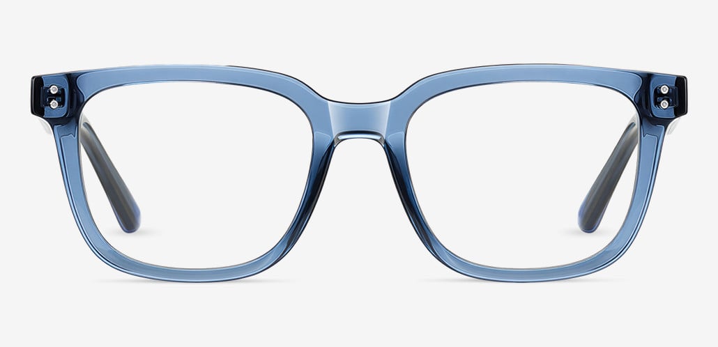 Mill Gafas Cuadradas Azules