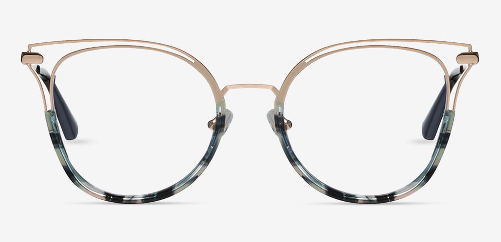 Helin Occhiali Cat Eye Blu