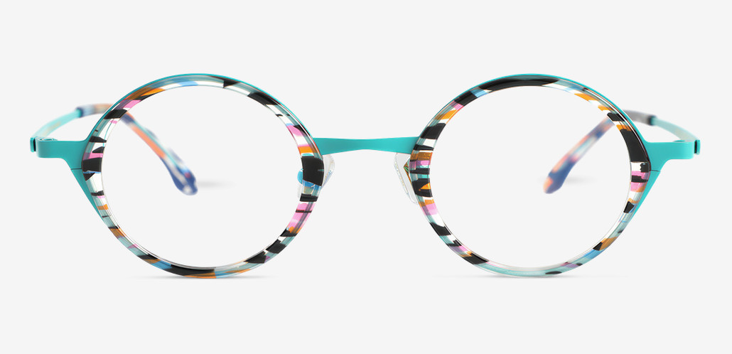 Occam Gafas Redondas Azules
