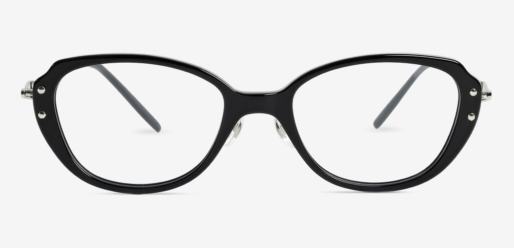 Veronica Black Cat Eye Glasses