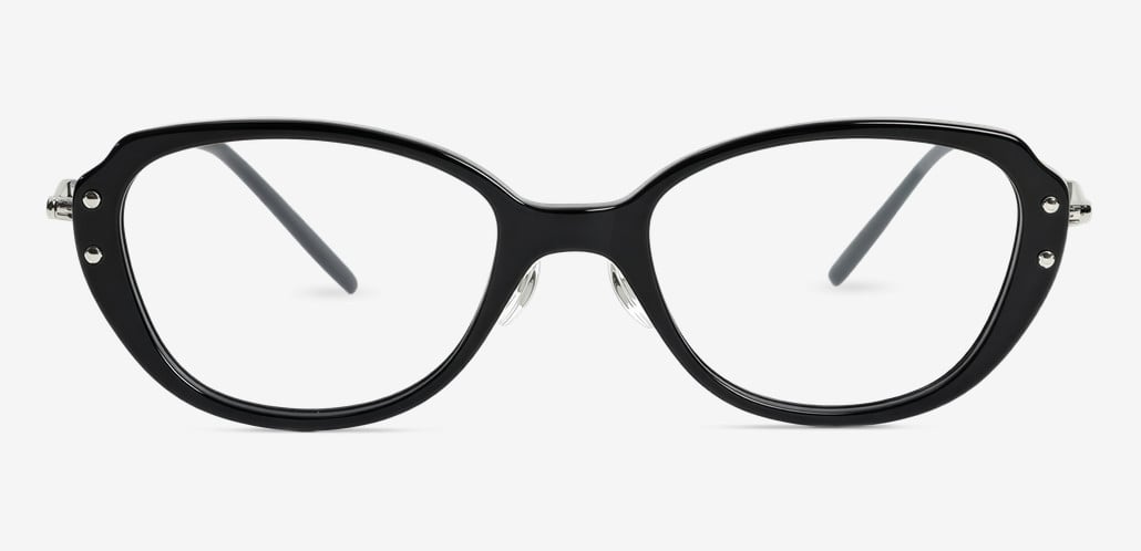 Veronica Black Cat Eye Glasses