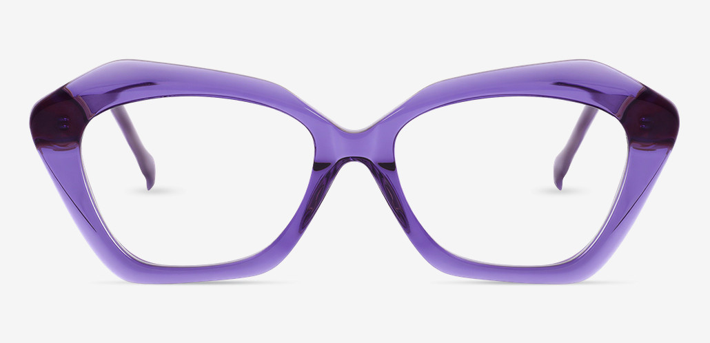 Elizabeth Gafas Cat Eye Moradas