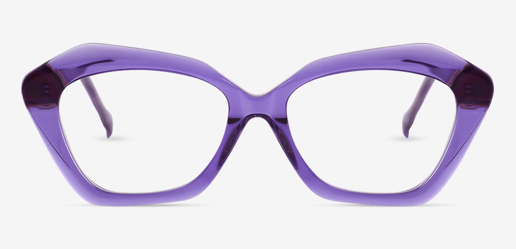 Elizabeth Gafas Cat Eye Moradas