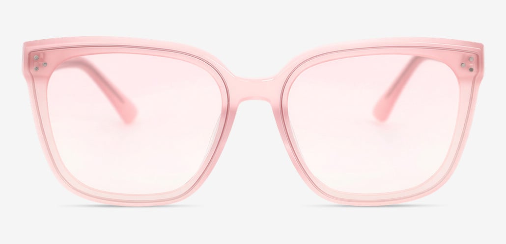 Clark Gafas de sol Cuadradas Rosas