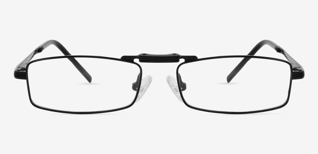 Keynes Black Aviator Glasses