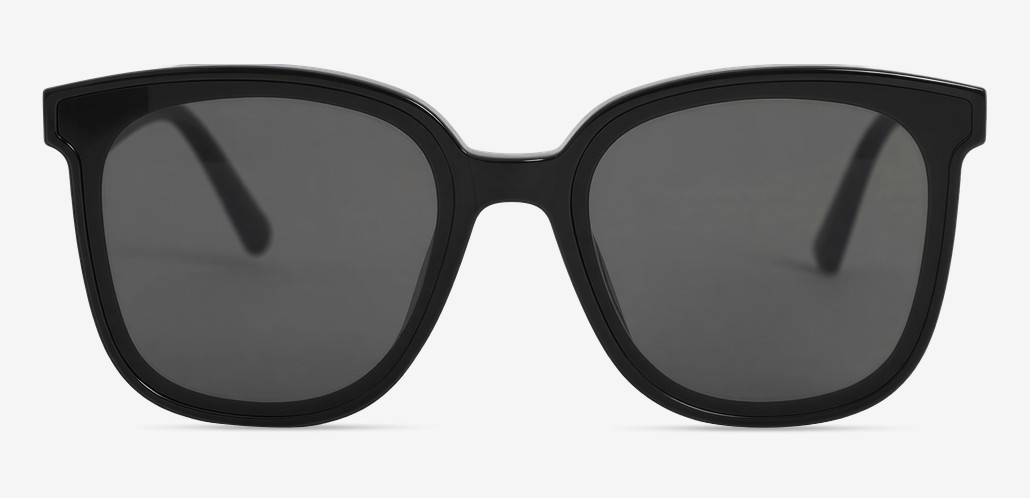 William Gafas de sol Cuadradas Negras