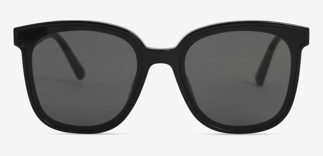 William Gafas de sol Cuadradas Negras