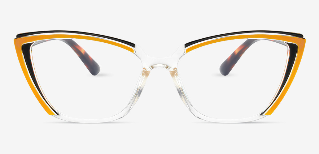 Keynes Gafas Cat Eye Amarillas