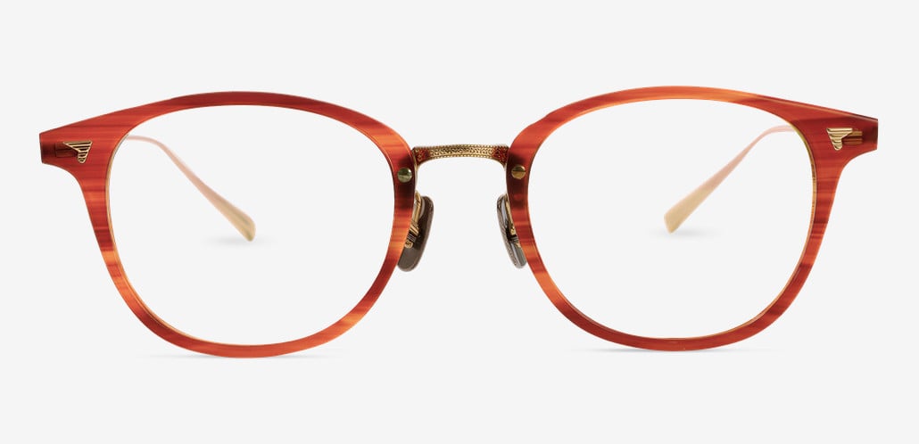 Penn Brown Square Glasses