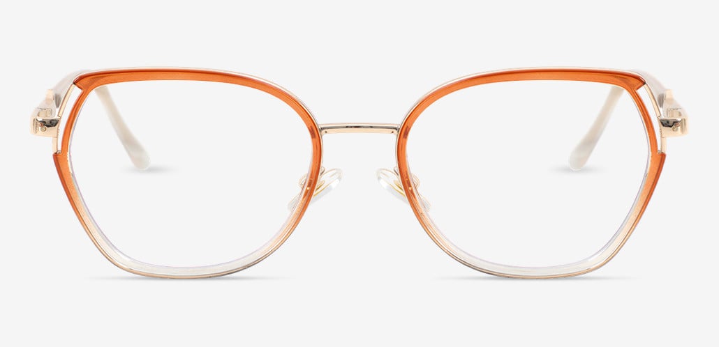 Bettina Brown Cat Eye Glasses