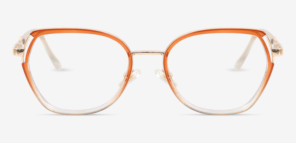 Bettina Brown Cat Eye Glasses
