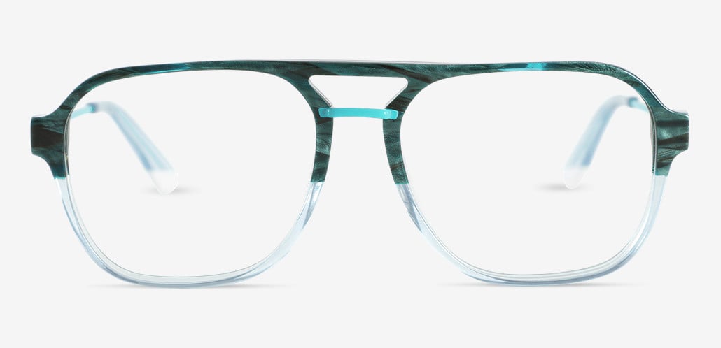 Catharine Occhiali Aviator Trasparenti