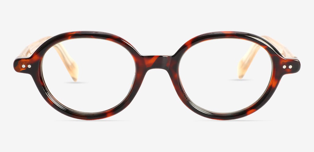 Dwight Tortoise Oval Glasses