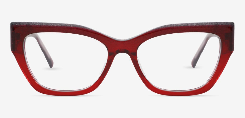 Erin Gafas Cat Eye Rojas