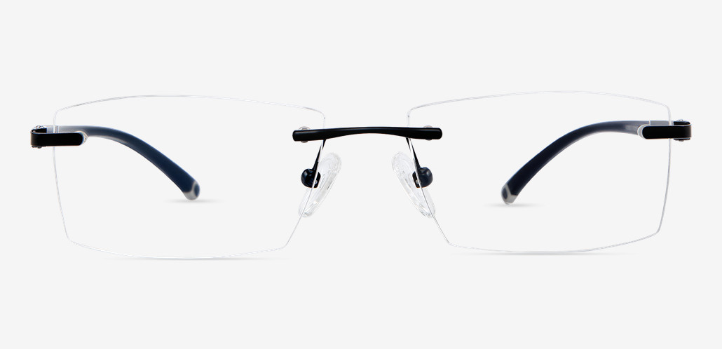 Lucien Gafas Rectangulares Negras