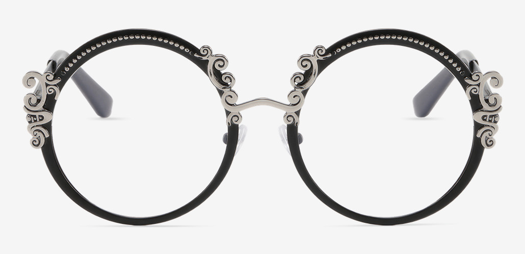 Juliana Gafas Redondas Negras