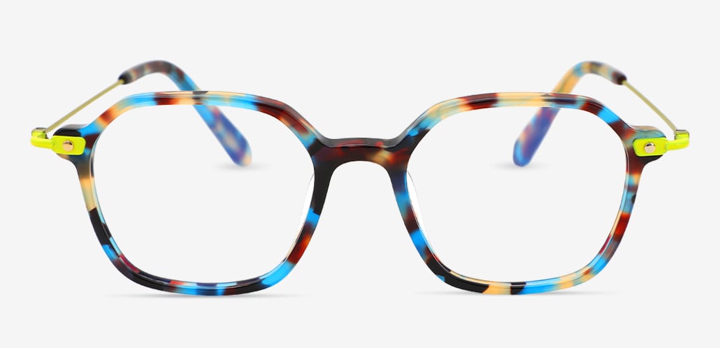 Lorena Gafas Cuadradas Azules