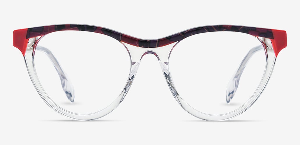 Attlee Clear Round Glasses