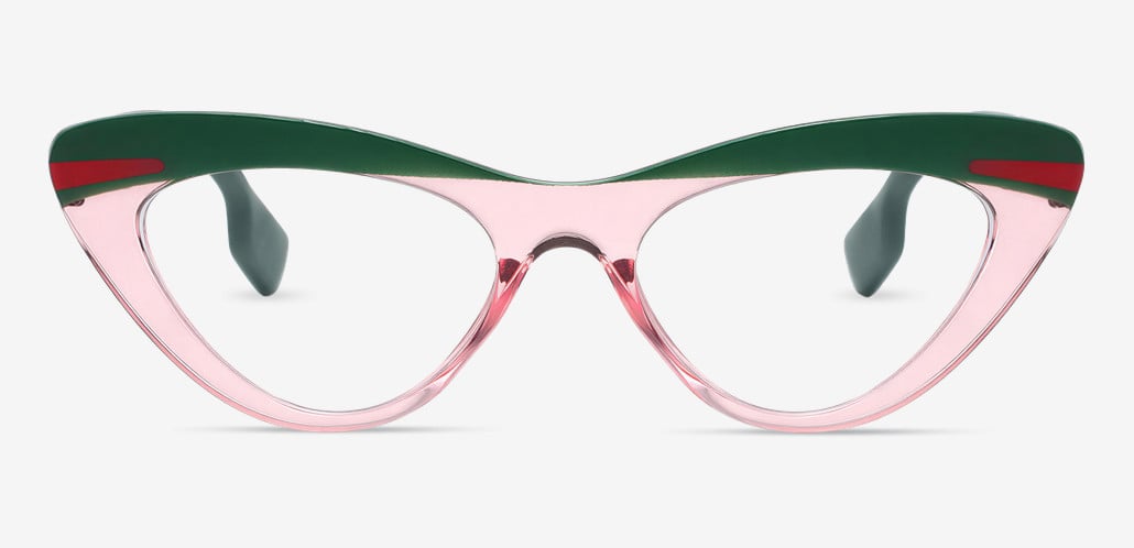 Emma Pink Cat Eye Glasses