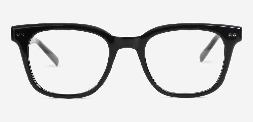 Irma Black Square Glasses