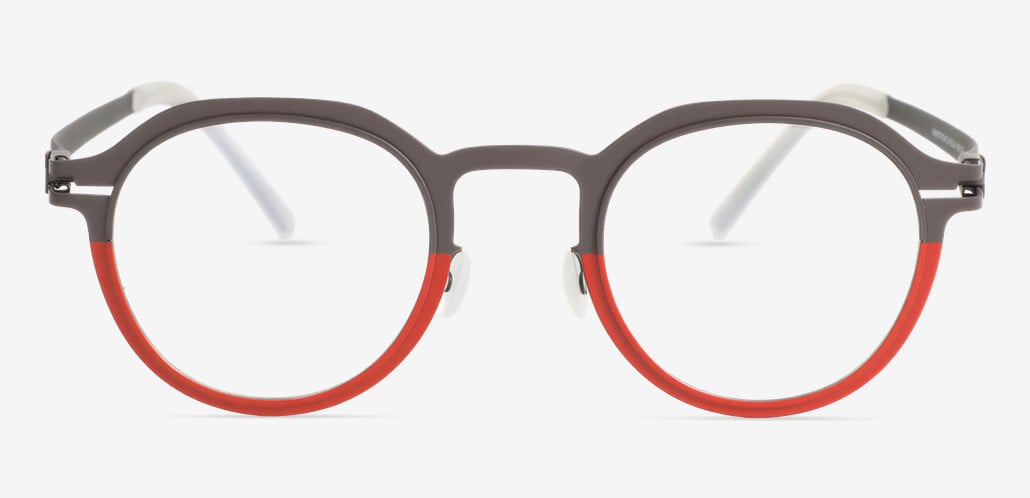 Reed Red Round Glasses