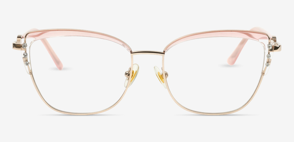 Britney Pink Cat Eye Glasses