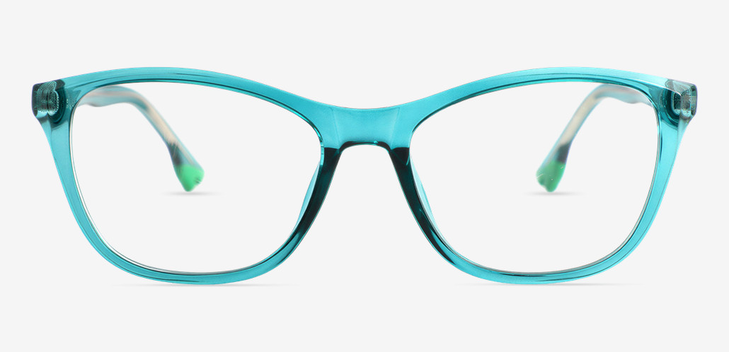 Evelyn Green Cat Eye Glasses
