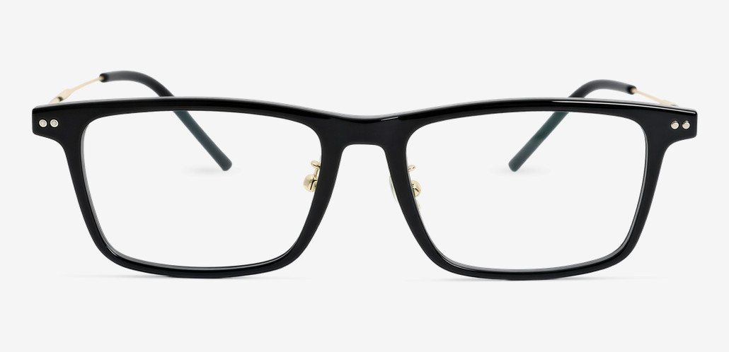 Grace Black Rectangle Glasses