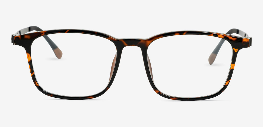 Sophie Tortoise Rectangle Glasses