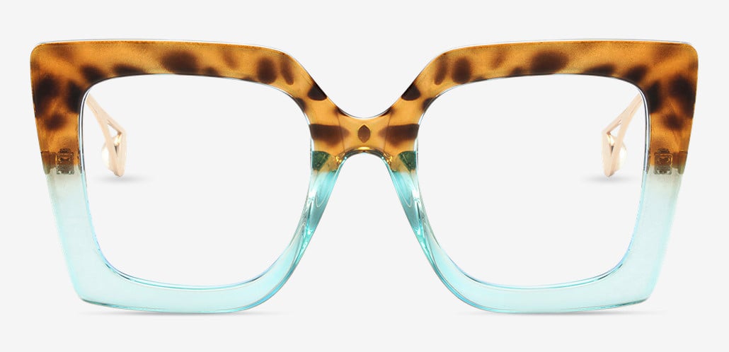 Leah Gafas Cuadradas Marrones