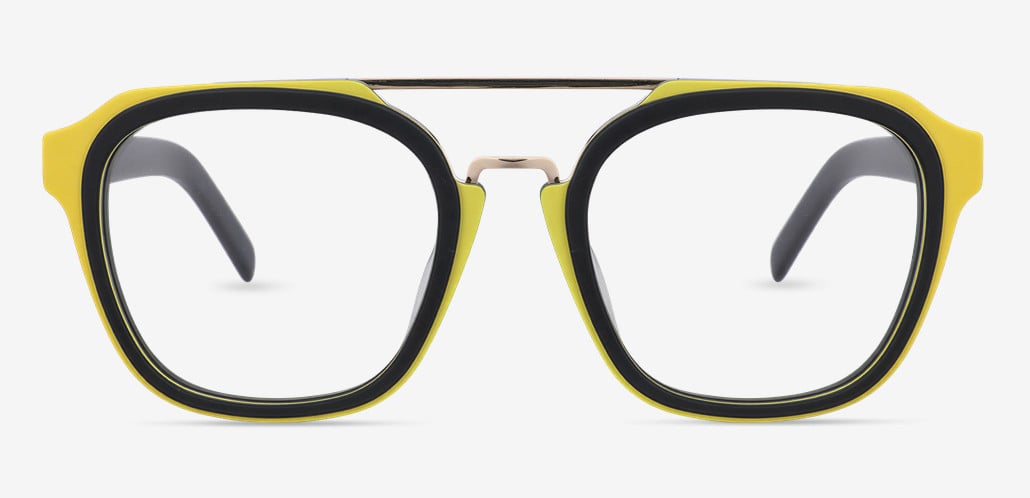 Remix Occhiali Aviator Neri
