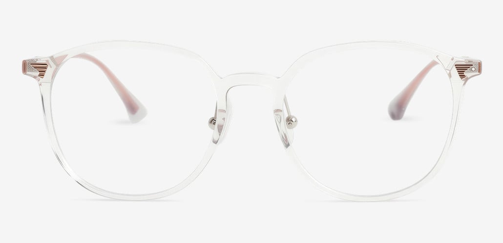 Arlene Gafas Redondas Transparentes