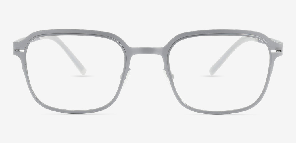 Simmons Silver Square Glasses