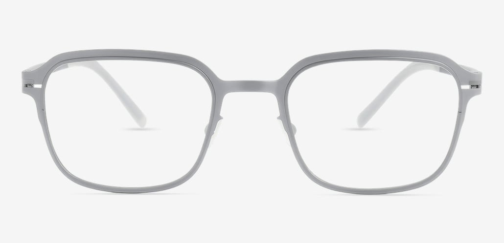 Simmons Silver Square Glasses