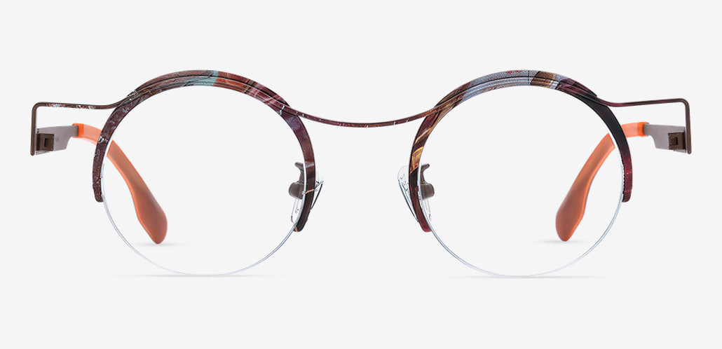 Christie Gafas Redondas Marrones