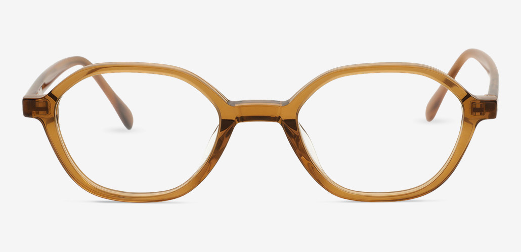 Evans Gafas Geométricas Marrones