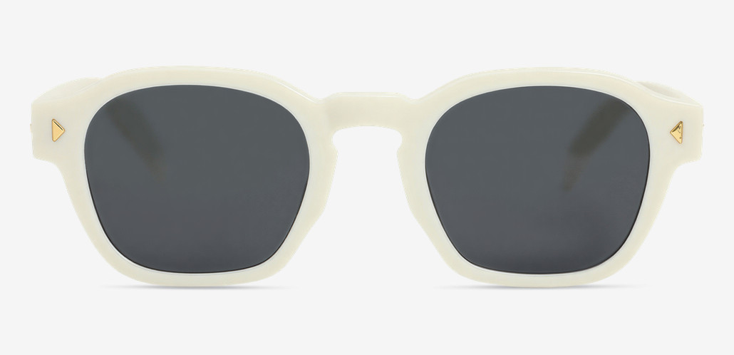 Joshua Gafas de sol Cuadradas Blancas