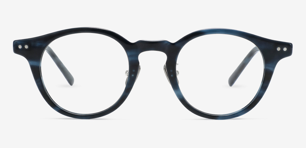 Young Gafas Redondas Azules