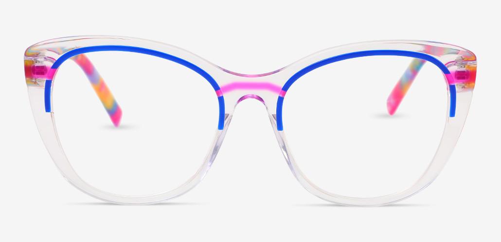 Natalie Occhiali Cat Eye Blu