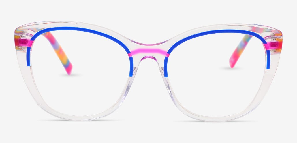 Natalie Occhiali Cat Eye Blu