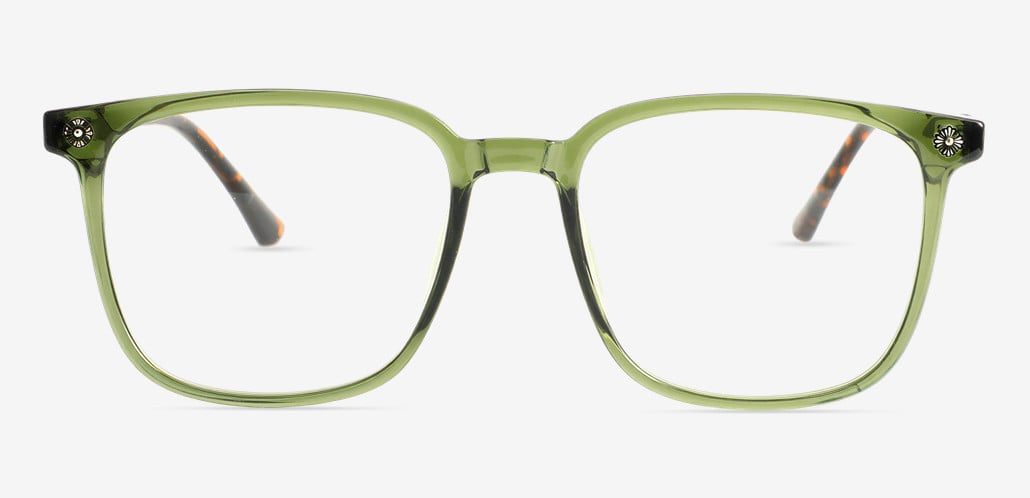 Cornelius Green Square Glasses