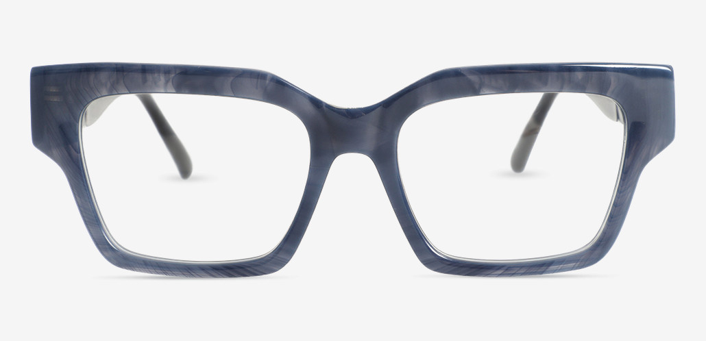 Isaiah Gafas Cuadradas Azules