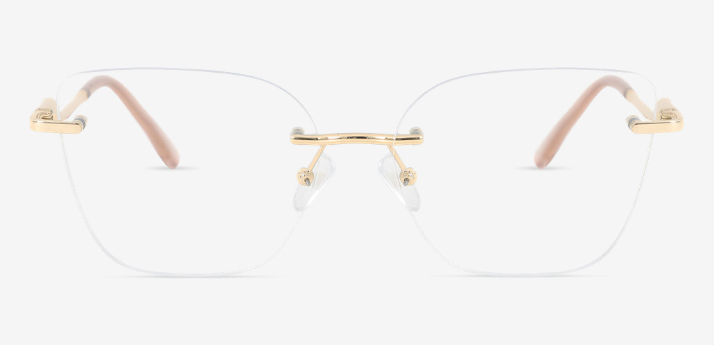 Eartha Brown Cat Eye Glasses