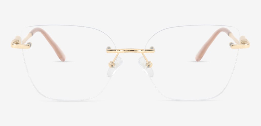 Eartha Brown Cat Eye Glasses